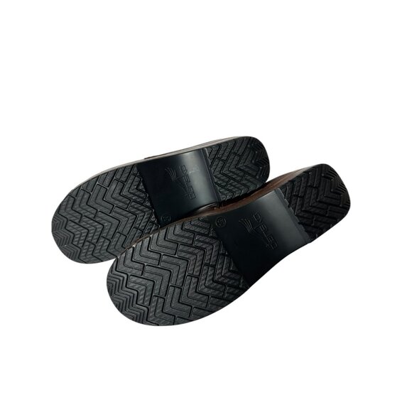 Dansko Womens Brown Leather Clogs Size 39 - Picture 10 of 10